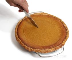 how to know when the pumpkin pie is done